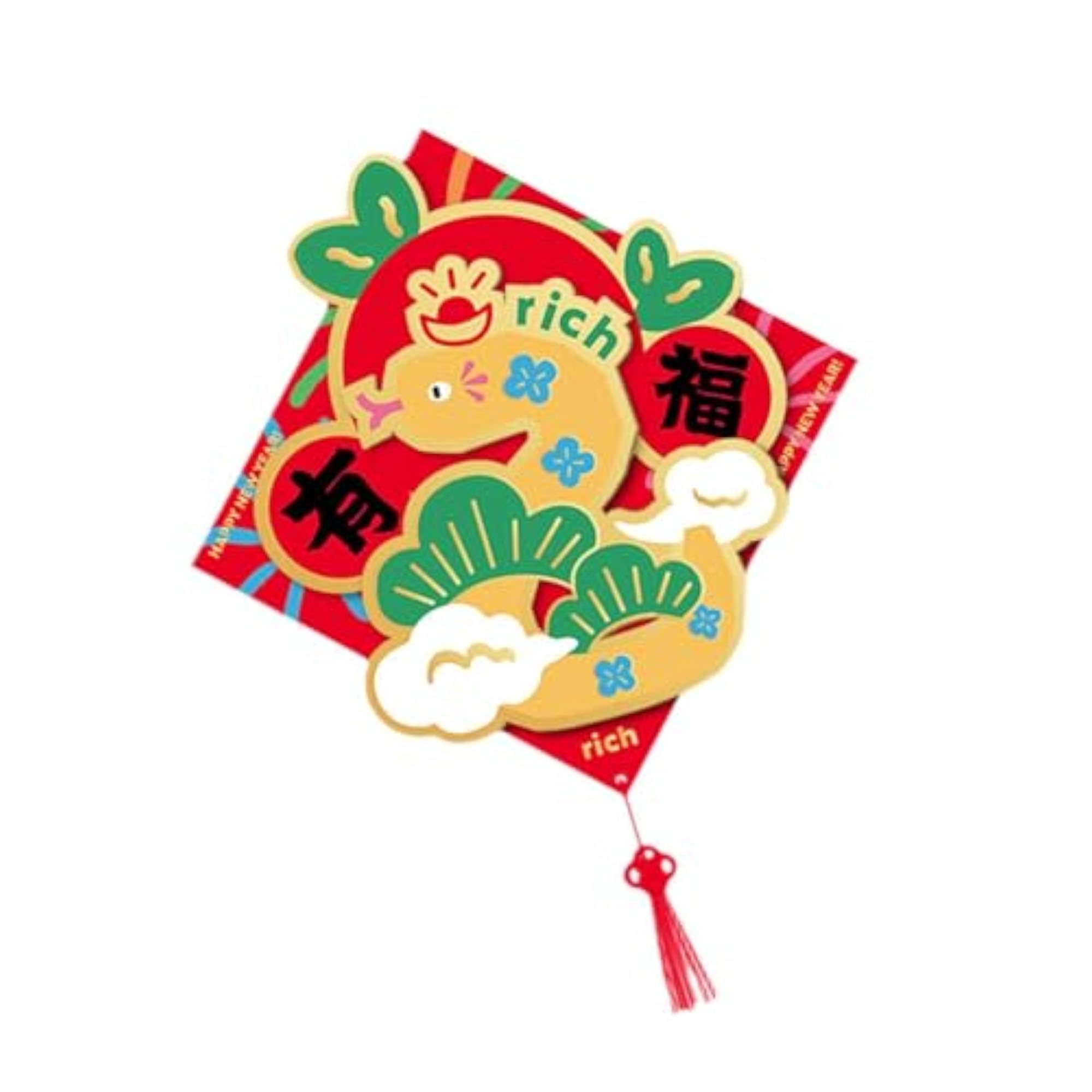 Chinese New Year Decorations 2025 Accessories Window Stickers